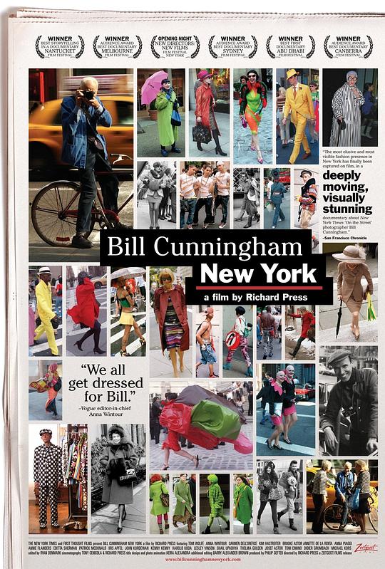 我们都为比尔着盛装 Bill Cunningham New York (2011)